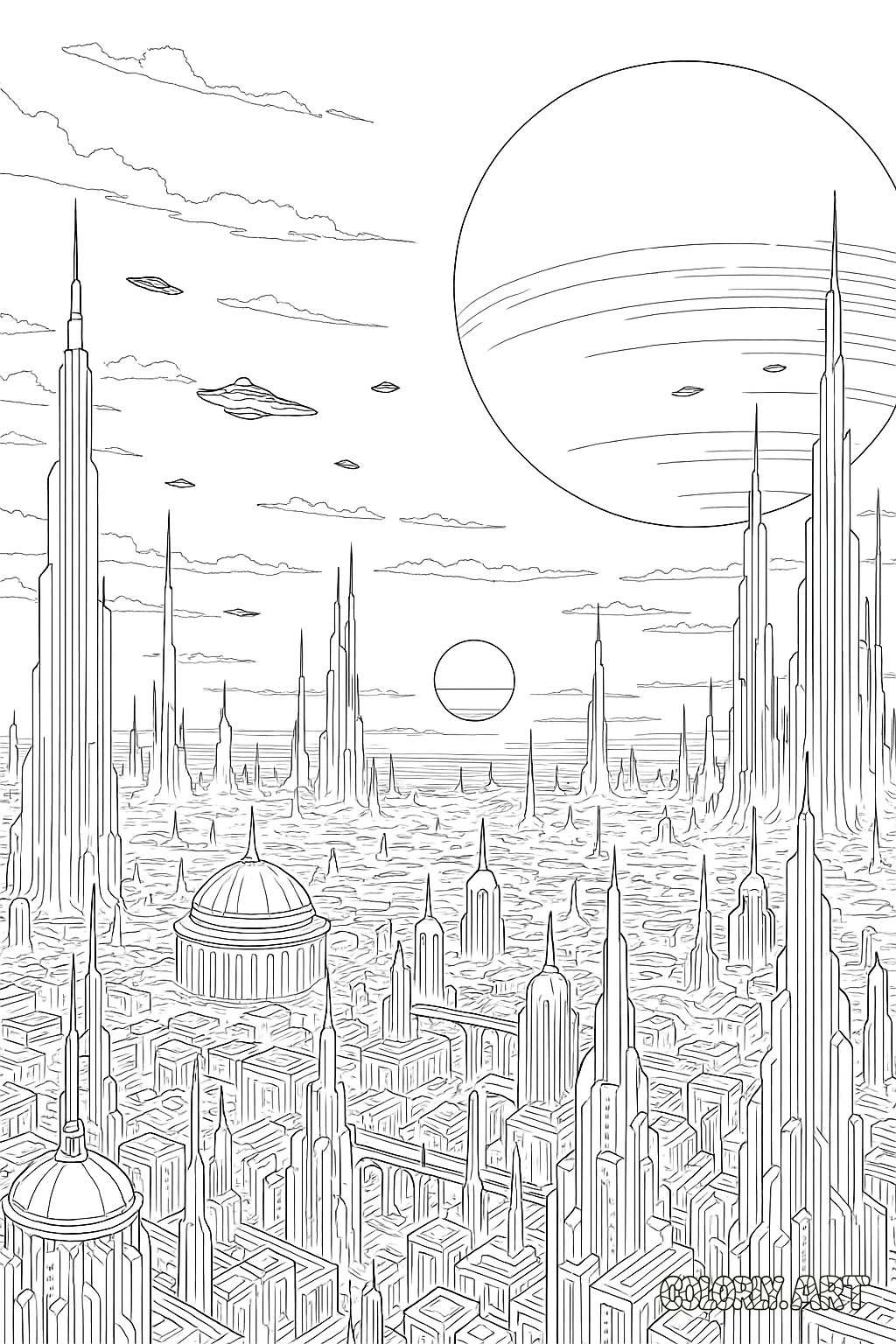 Futuristic Cityscape